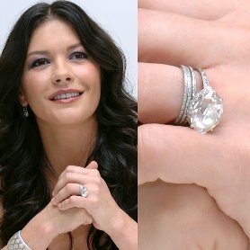3 carat celebrity engagement rings