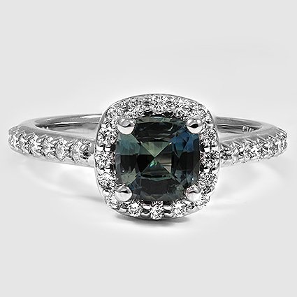 Non traditional engagement rings sapphire