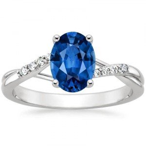 Gemstones used in engagement rings