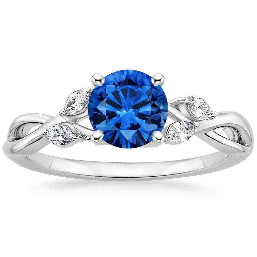 sapphire willow ring