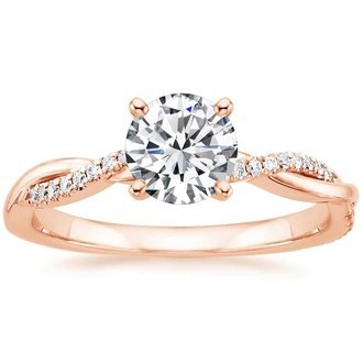 Do you like rose gold engagement rings