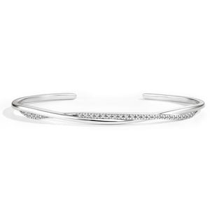 diamond twist bracelet