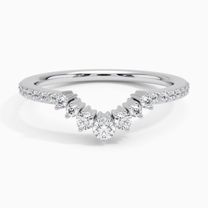 Luxe Contoured Diamond Ring | Luxe Belle | Brilliant Earth