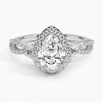 Luxe Willow Halo Diamond Ring (2/5 ct. tw.)