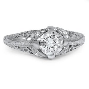 Home Engagement Rings Vintage The Torrance Ring