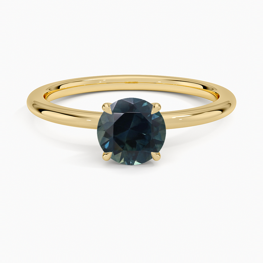 Sapphire 1.5mm Elodie Ring in 18K Yellow Gold