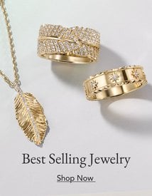 Assortment of best selling, gold, diamond fine jewelry.