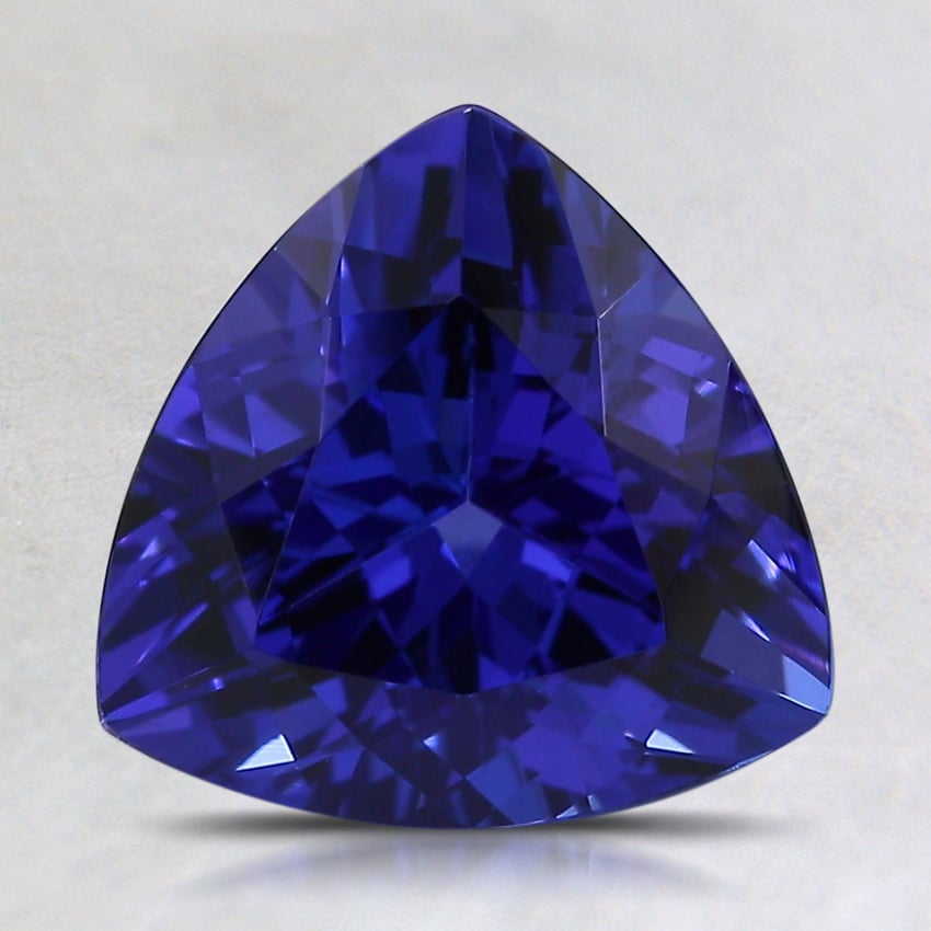 10.9x10.8mm Blue Trillion Tanzanite