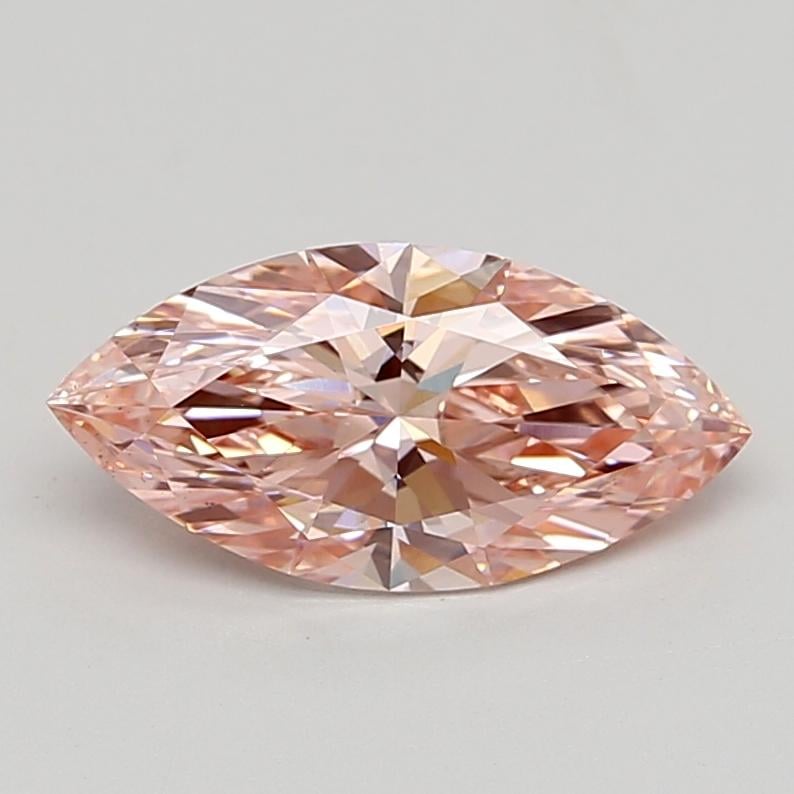 1.91 Ct. Fancy Vivid  Pink Marquise Lab Grown Diamond