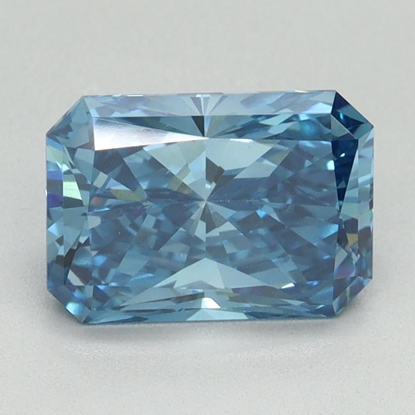1.94 Ct. Fancy Vivid Blue Radiant Lab Grown Diamond