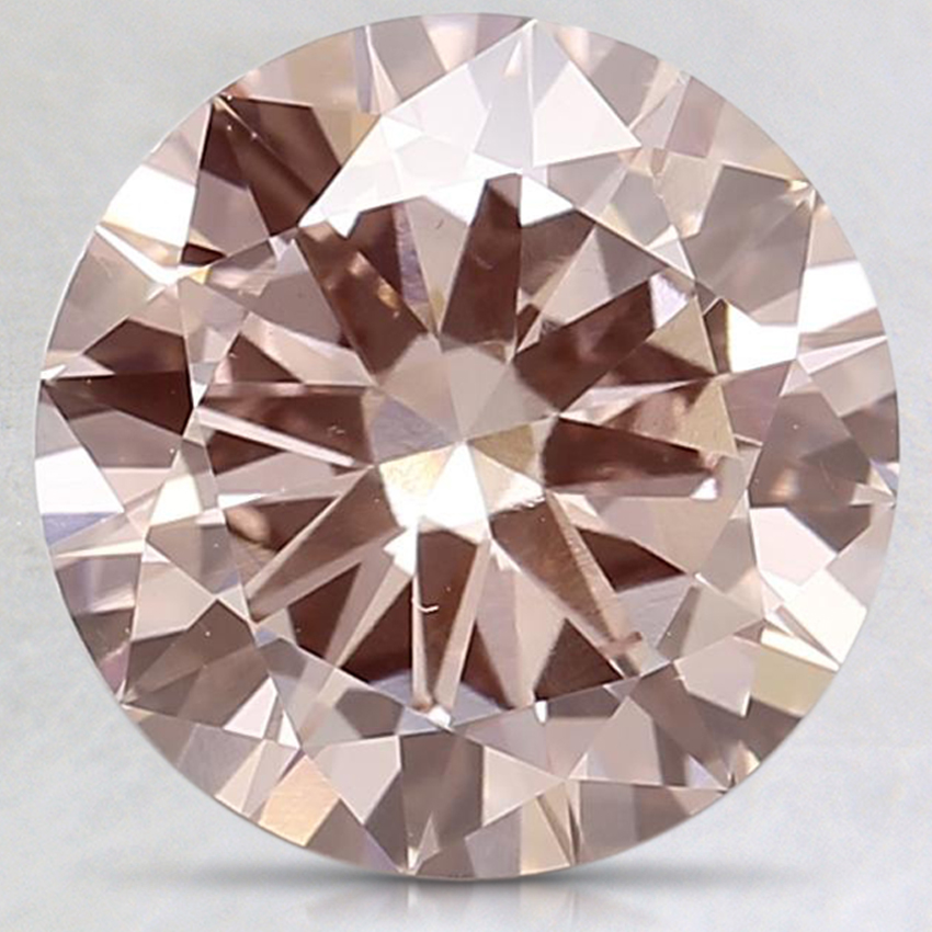 Ct Fancy Intense Pink Round Lab Created Diamond A