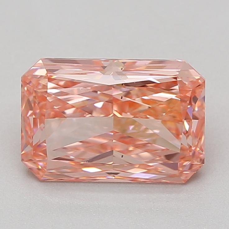 3.00 Ct. Fancy Vivid Pink Radiant Lab Grown Diamond