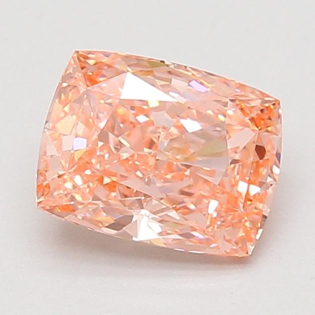1.95 Ct. Fancy Vivid Pink Cushion Lab Grown Diamond