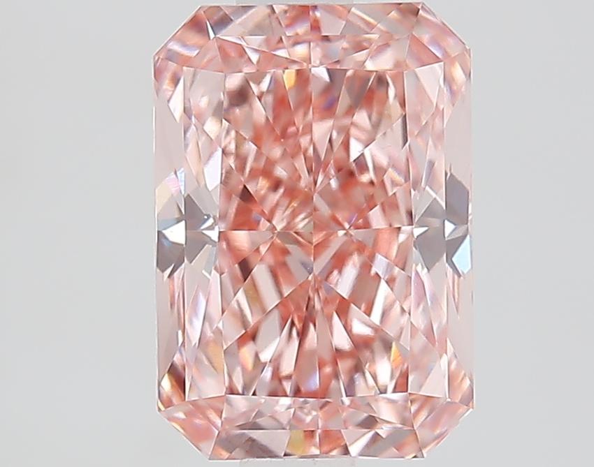 1.99 Ct. Fancy Vivid Pink Radiant Lab Grown Diamond