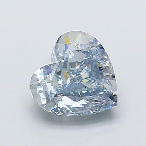 1.25 Ct. Fancy Fancy Blue Heart Lab Grown Diamond