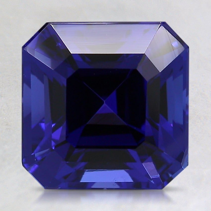 10.4x10.3mm Super Premium Blue Asscher Tanzanite