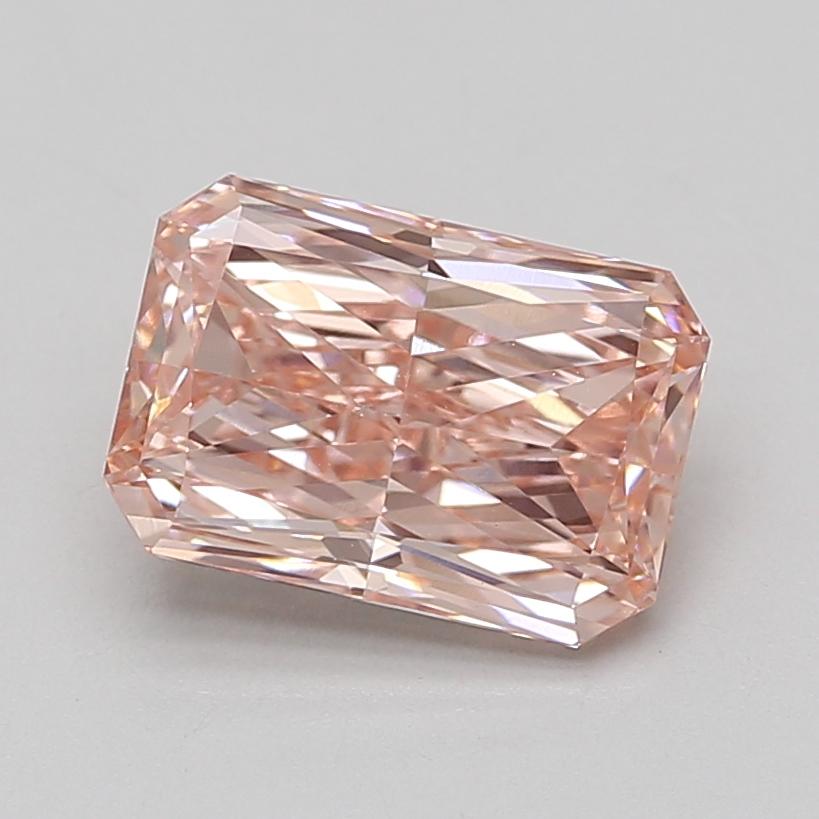 3.10 Ct. Fancy Vivid Pink Radiant Lab Grown Diamond