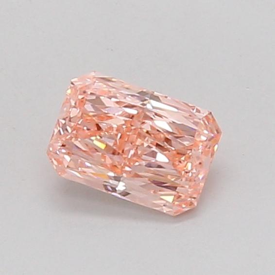 0.56 Ct. Fancy Vivid Pink Radiant Lab Grown Diamond