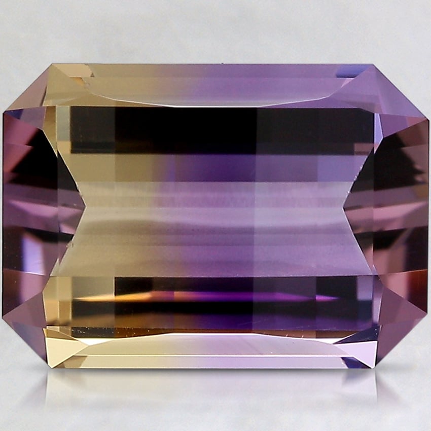 14x10mm Unheated Bi-Color Modified Emerald Ametrine