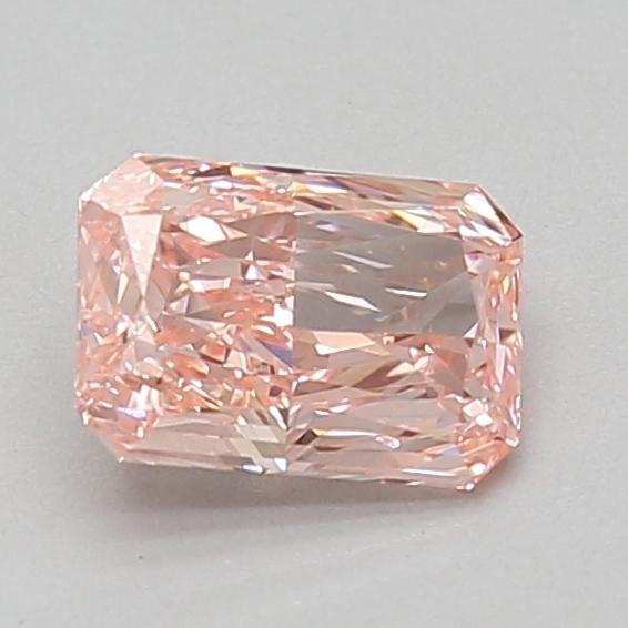 1.03 Ct. Fancy Vivid Pink Radiant Lab Grown Diamond