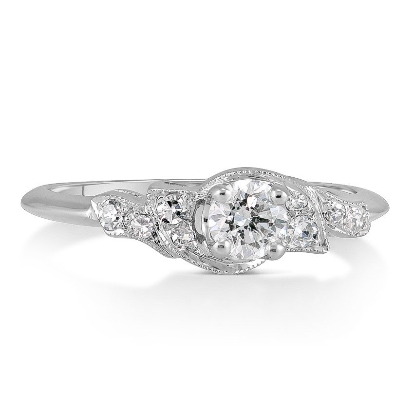 Retro Diamond Vintage Ring Indy Brilliant Earth