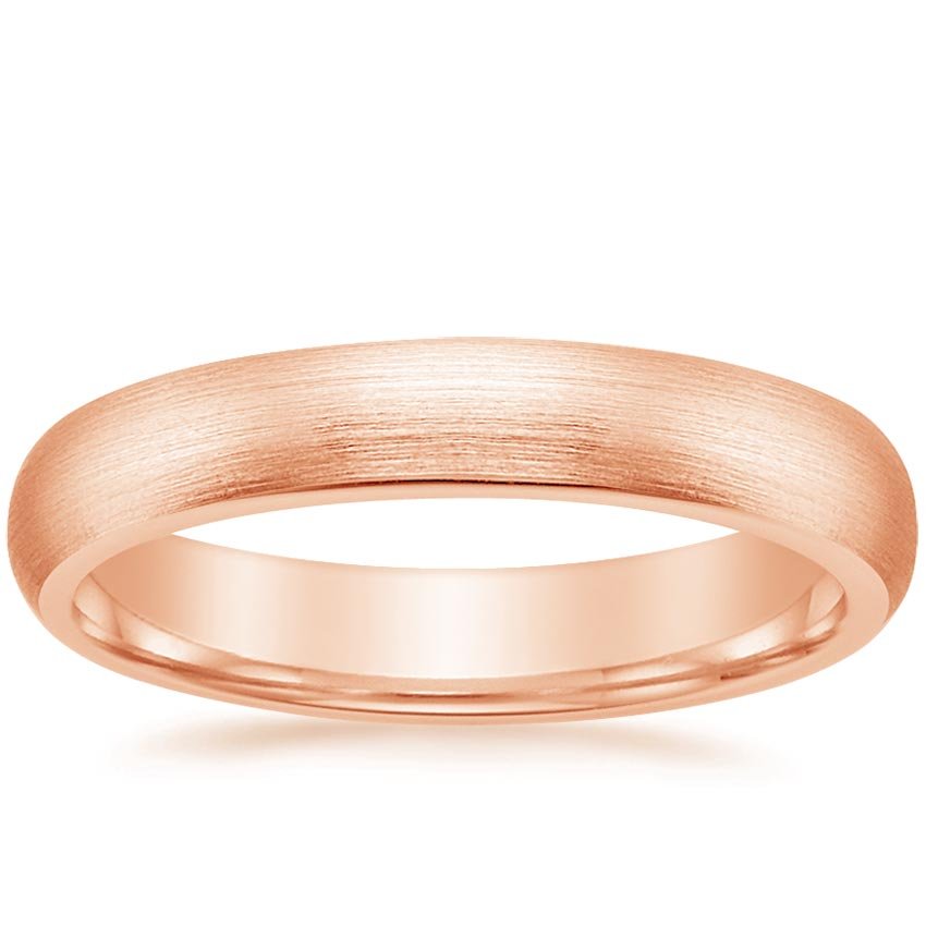 18k gold 4mm comfort-fit wedding ring