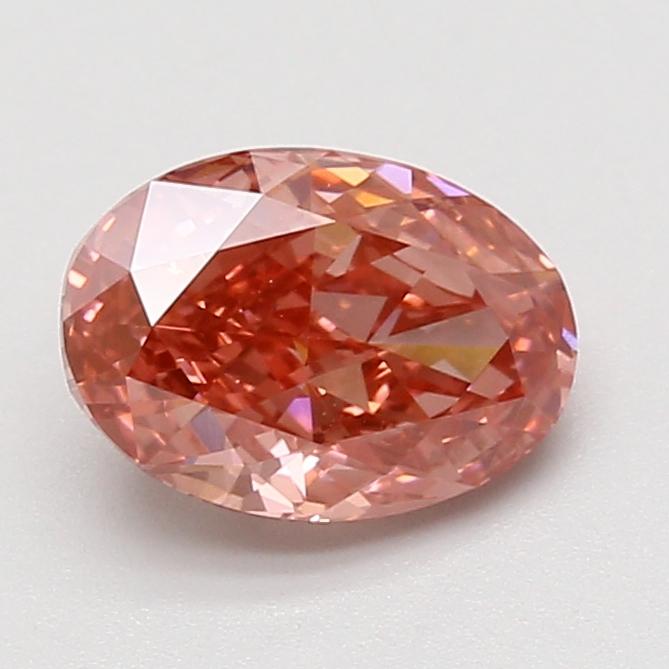 1.81 Ct. Fancy Vivid Pink Oval Lab Grown Diamond