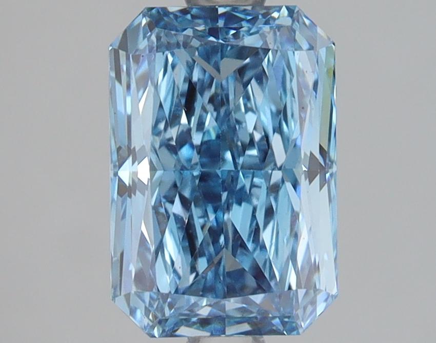 2.09 Ct. Fancy Vivid Blue Radiant Lab Grown Diamond
