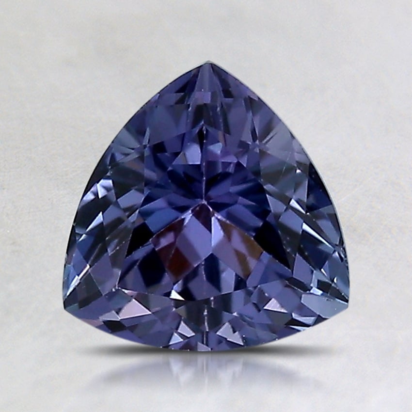 7.1x7mm Unheated Violet Trillion Tanzanite