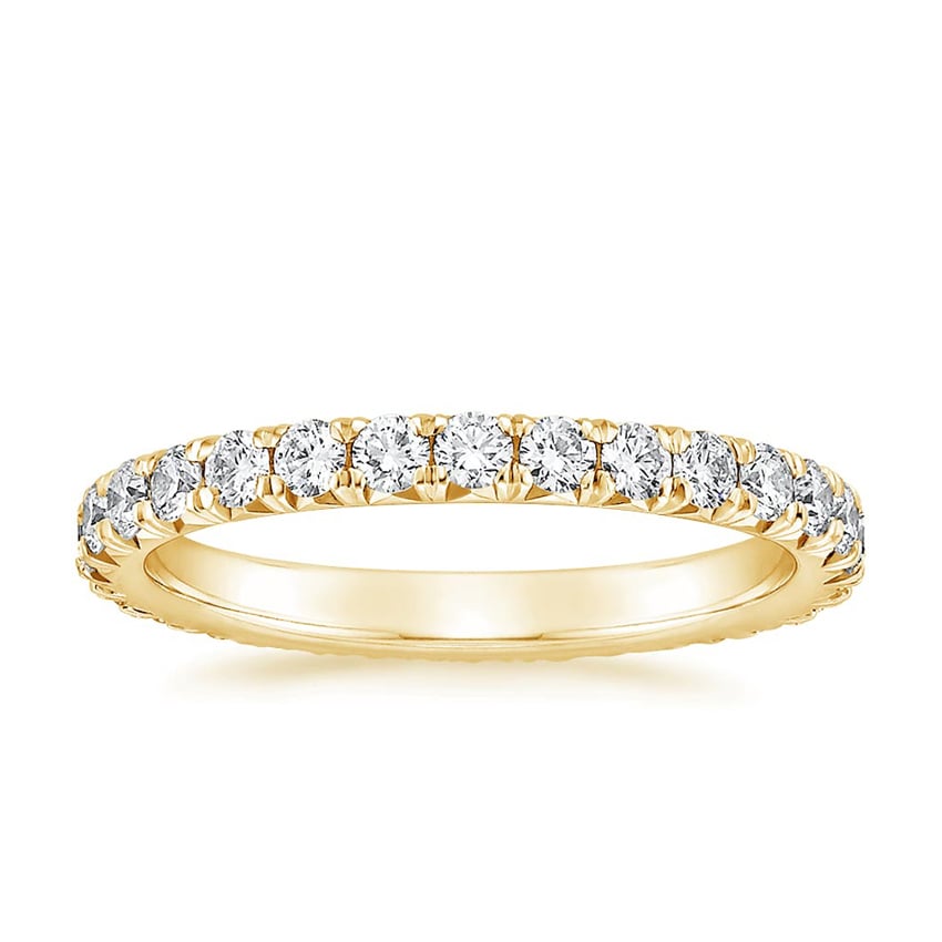 Sienna Eternity Diamond Ring 7 8 Ct Tw In 18K Yellow Gold