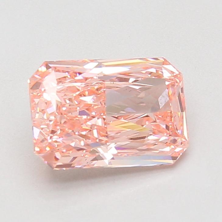 2.09 Ct. Fancy Vivid Pink Radiant Lab Grown Diamond