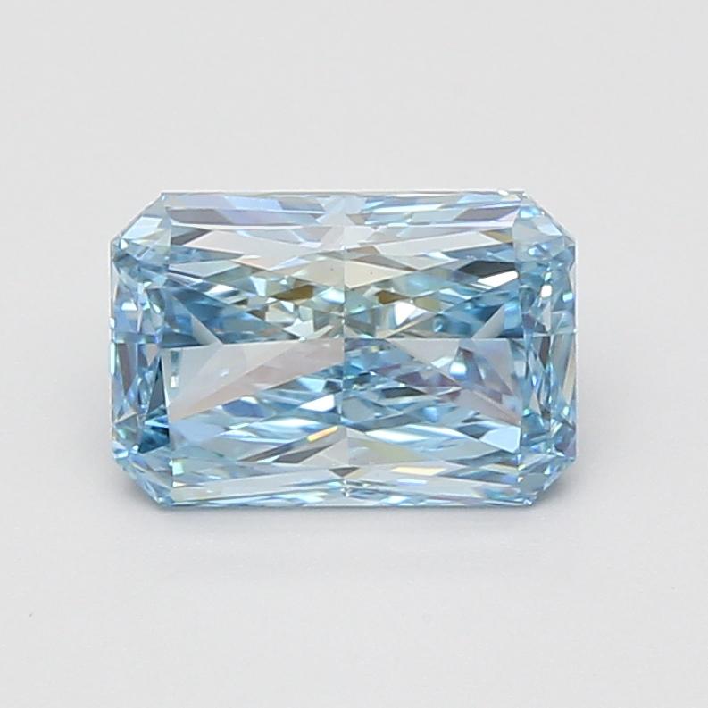 2.09 Ct. Fancy Vivid Blue Radiant Lab Grown Diamond