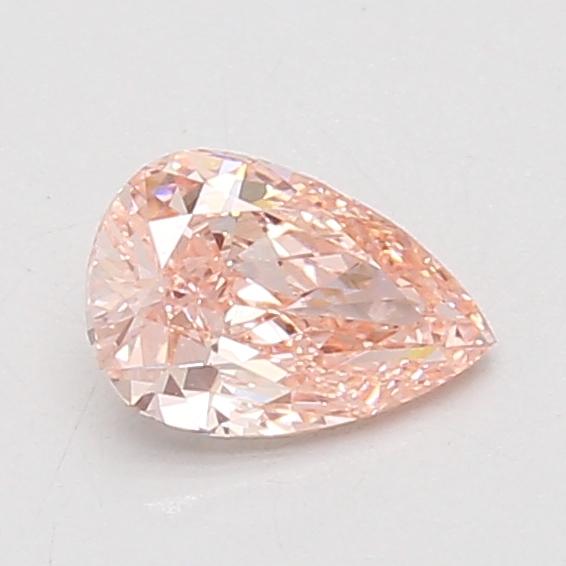 0.73 Ct. Fancy Vivid Pink Pear Lab Grown Diamond