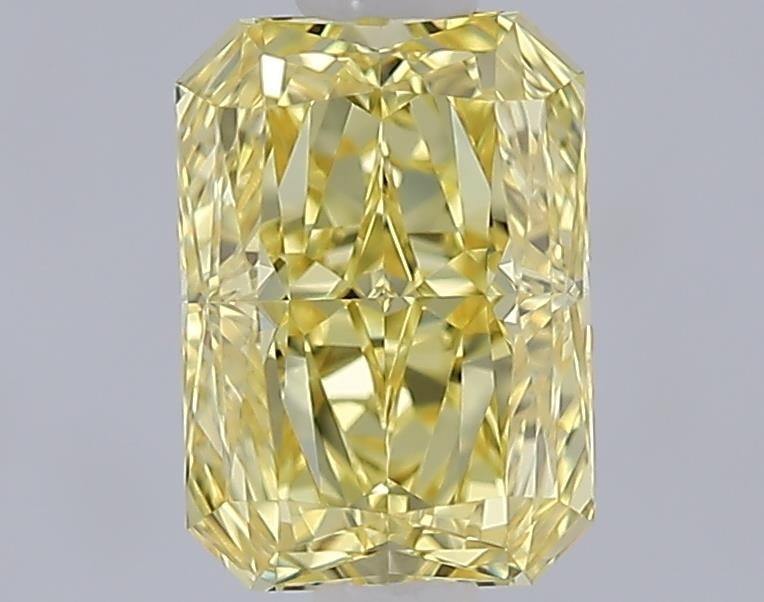 1.09 Ct. Fancy Intense  Yellow Radiant Lab Grown Diamond