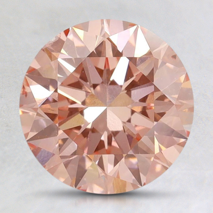 Ct Fancy Intense Pink Round Lab Created Diamond A