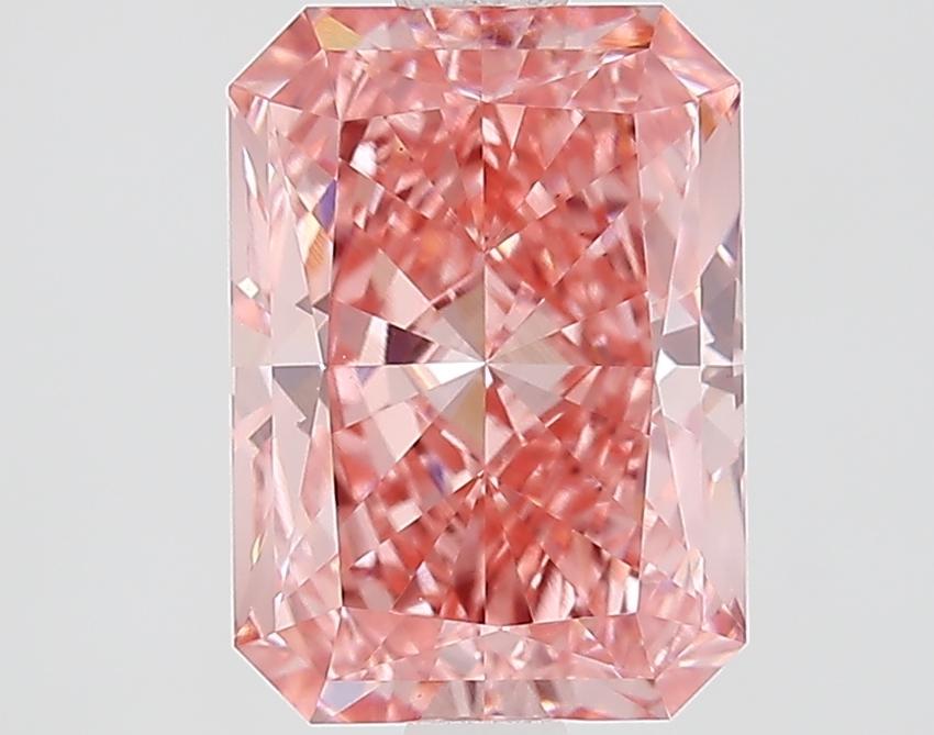 2.02 Ct. Fancy Vivid Pink Radiant Lab Grown Diamond