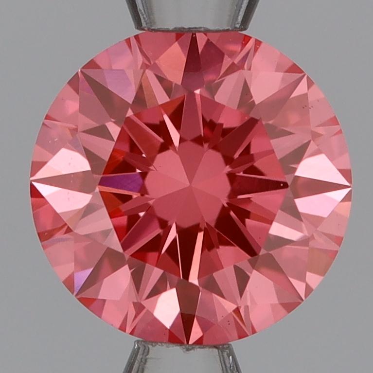 1.05 Ct. Fancy Vivid Pink Round Lab Grown Diamond
