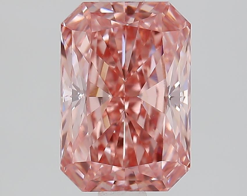 1.94 Ct. Fancy Vivid Pink Radiant Lab Grown Diamond