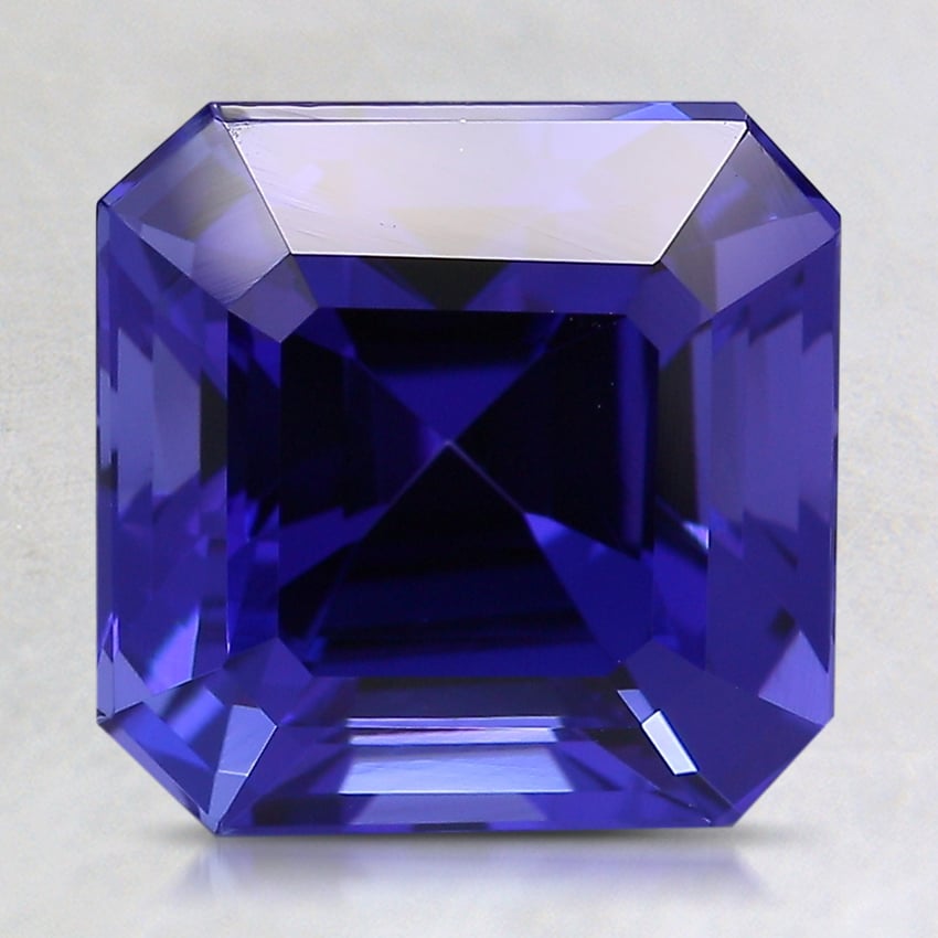 11.9mm Super Premium Blue Asscher Tanzanite