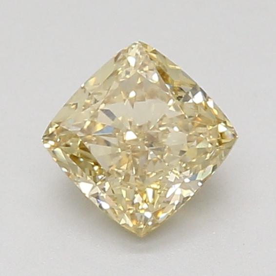 1.09 Ct. Fancy Yellow Cushion Lab Grown Diamond