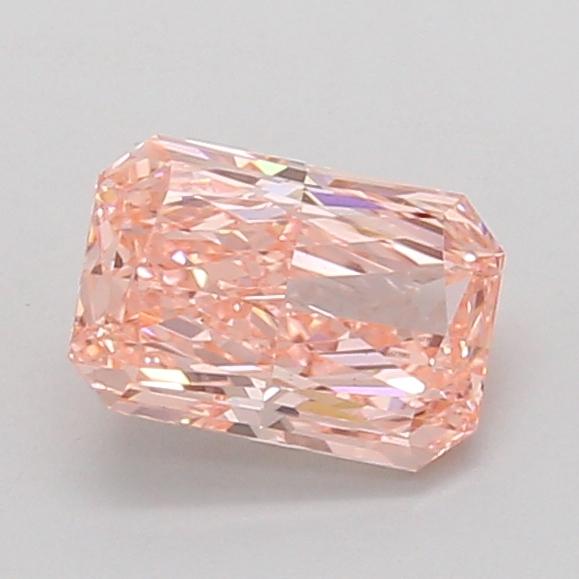 1.10 Ct. Fancy Vivid Pink Radiant Lab Grown Diamond