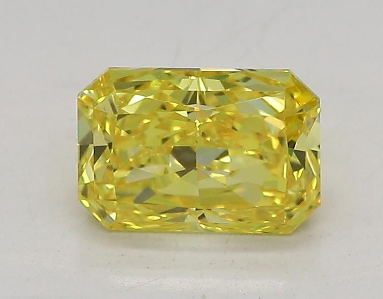 1.03 Ct. Fancy Vivid  Yellow Radiant Lab Grown Diamond