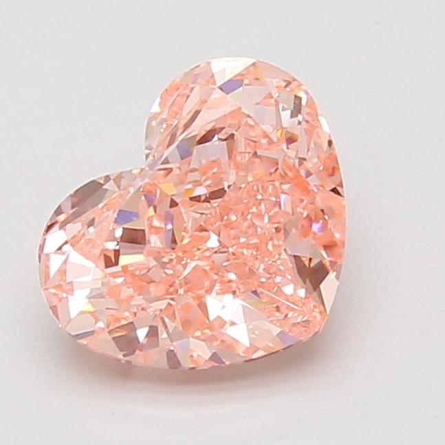 2.00 Ct. Fancy Vivid Pink Heart Lab Grown Diamond