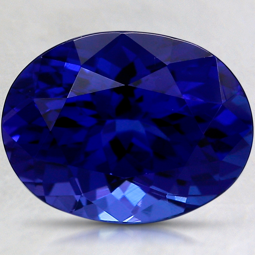 13x10mm Super Premium Blue Oval Tanzanite
