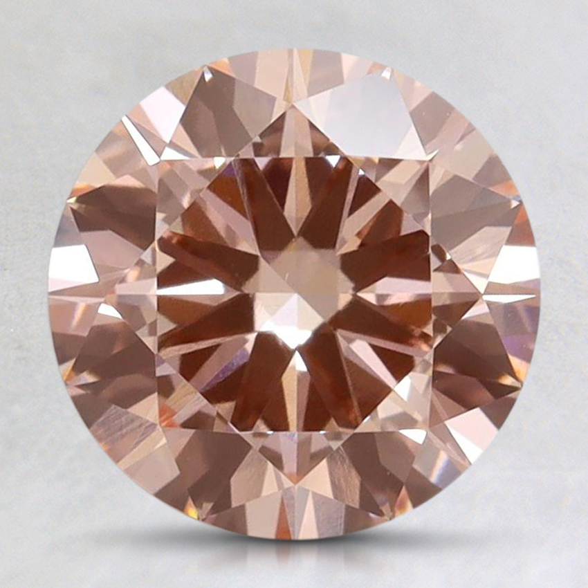 Ct Fancy Intense Pink Round Lab Created Diamond A