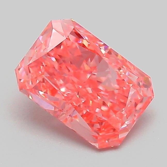 1.02 Ct. Fancy Vivid Pink Radiant Lab Grown Diamond
