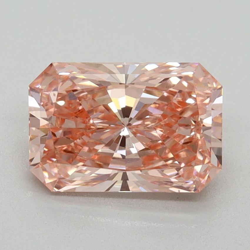 2.01 Ct. Fancy Vivid Pink Radiant Lab Grown Diamond