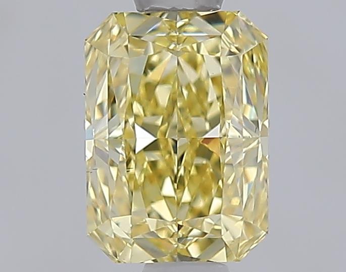 1.07 Ct. Fancy Intense  Yellow Radiant Lab Grown Diamond