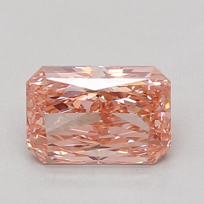 1.58 Ct. Fancy Vivid Pink Radiant Lab Grown Diamond