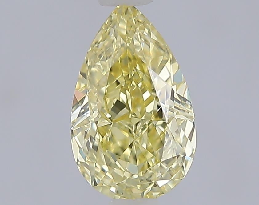 1.00 Ct. Fancy Intense  Yellow Pear Lab Grown Diamond